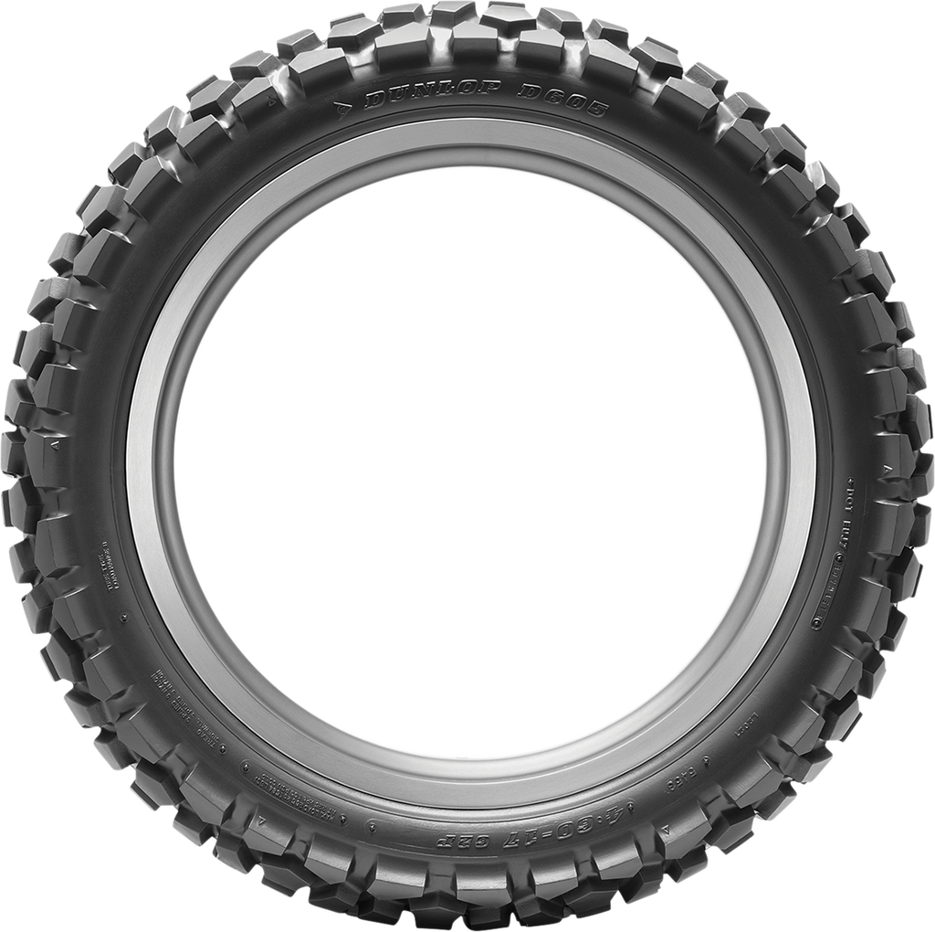 DUNLOP Tire - D605 - Rear - 4.60-17 - 62P 45154676 — image 2