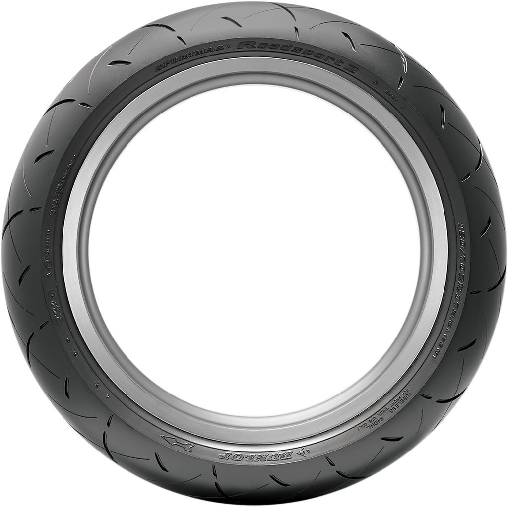 DUNLOP Tire - Roadsport 2 - Front - 120/60ZR17 - (55W) 45238561 — image 3