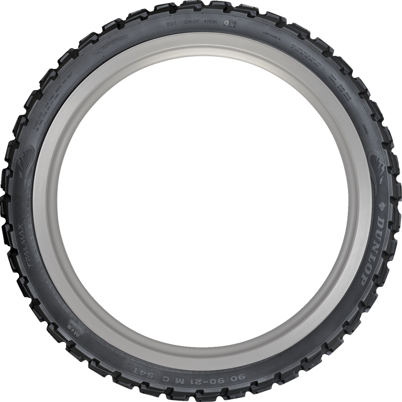 DUNLOP Tire - Trailmax Raid - Front - 120/70R19 - 60T 45260402 — image 2
