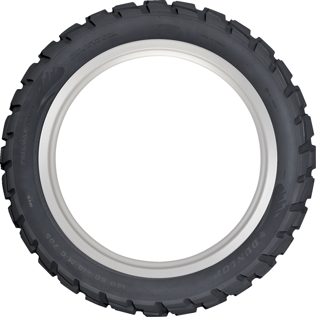 DUNLOP Tire - Trailmax Raid - Rear - 140/80-17 - 69S 45260404 — image 2