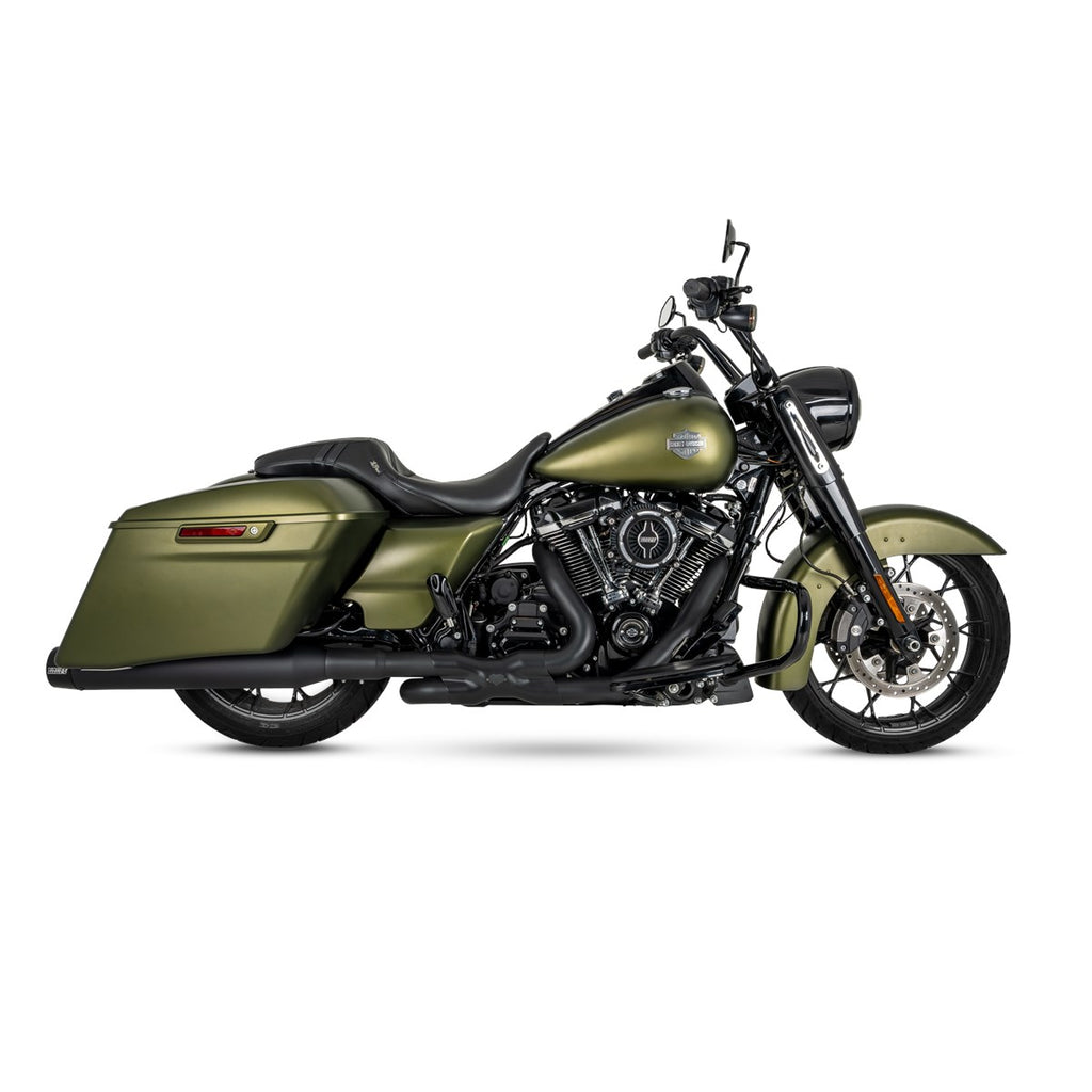 Vance & Hines Blackbird 450 Slip-ons – Black – 46792 — manufacturer image 2