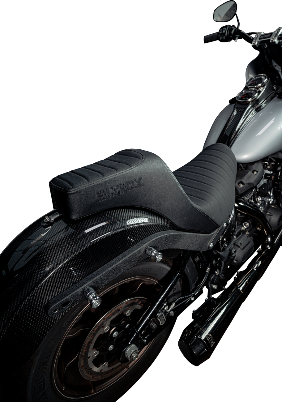SLYFOX High Noon Seat - Vinyl - Classic Stitch - Black Logo - FL/FX '18-'24 4701A-slyfox — image 6