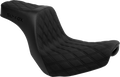 SLYFOX High Noon Seat - Double Diamond - Black Logo - Black Stitch - FL/FX '18-'25 4701C-SlyFox — image 1