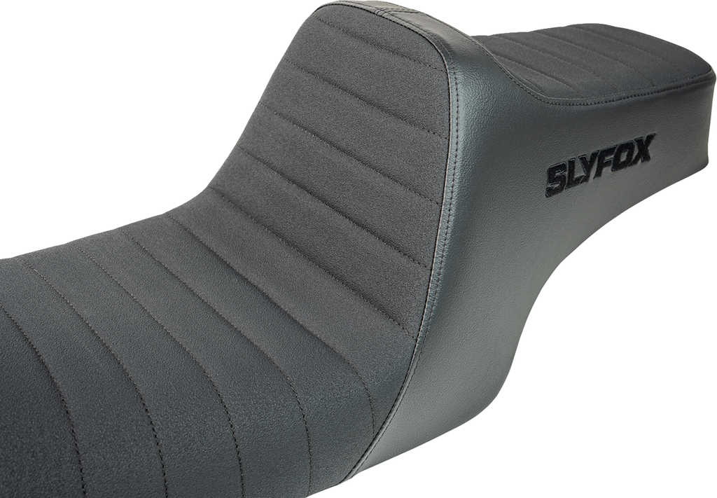 SLYFOX High Noon Seat - Vinyl - Classic Stitch - Black Logo - FL '97-'07 4702A-SlyFox — image 3