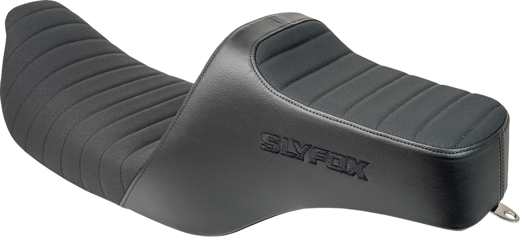 SLYFOX High Noon Seat - Vinyl - Classic Stitch - Black Logo - FL '97-'07 4702A-SlyFox — image 4