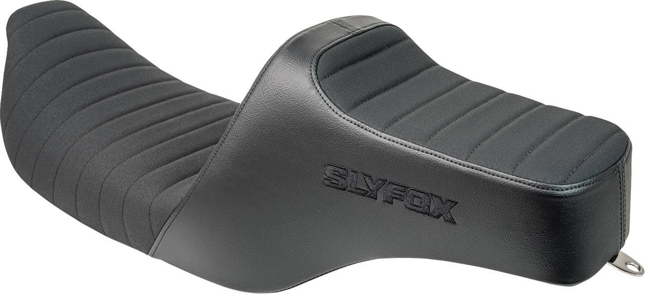SLYFOX High Noon Seat - Vinyl - Classic Stitch - Black Logo - FL '97-'07 4702A-SlyFox — image 4
