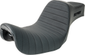 SLYFOX Highnoon Seat - Vinyl - Classic Stitch - Black Logo - FXD '96-'03 4703A-SlyFox — image 1