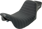 SLYFOX High Noon Seat - Double Diamond - Silver Logo - Silver Stitch - FXD '96-'03 4703D-SlyFox — image 3