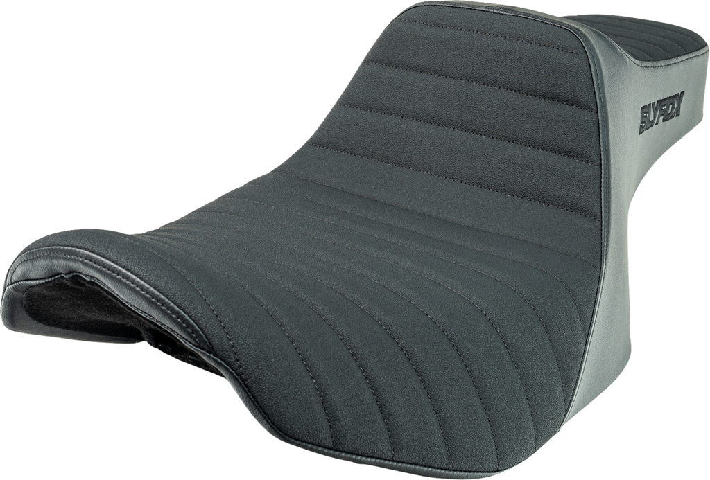 SLYFOX High Noon Seat - Vinyl - Classic Stitch - Black Logo - FLH/FLT '23-'24 4704A-SlyFox — image 2