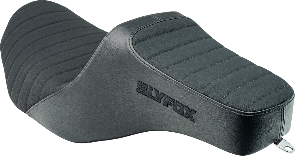 SLYFOX High Noon Seat - Vinyl - Classic Stitch - Black Logo - FLH/FLT '23-'24 4704A-SlyFox — image 3