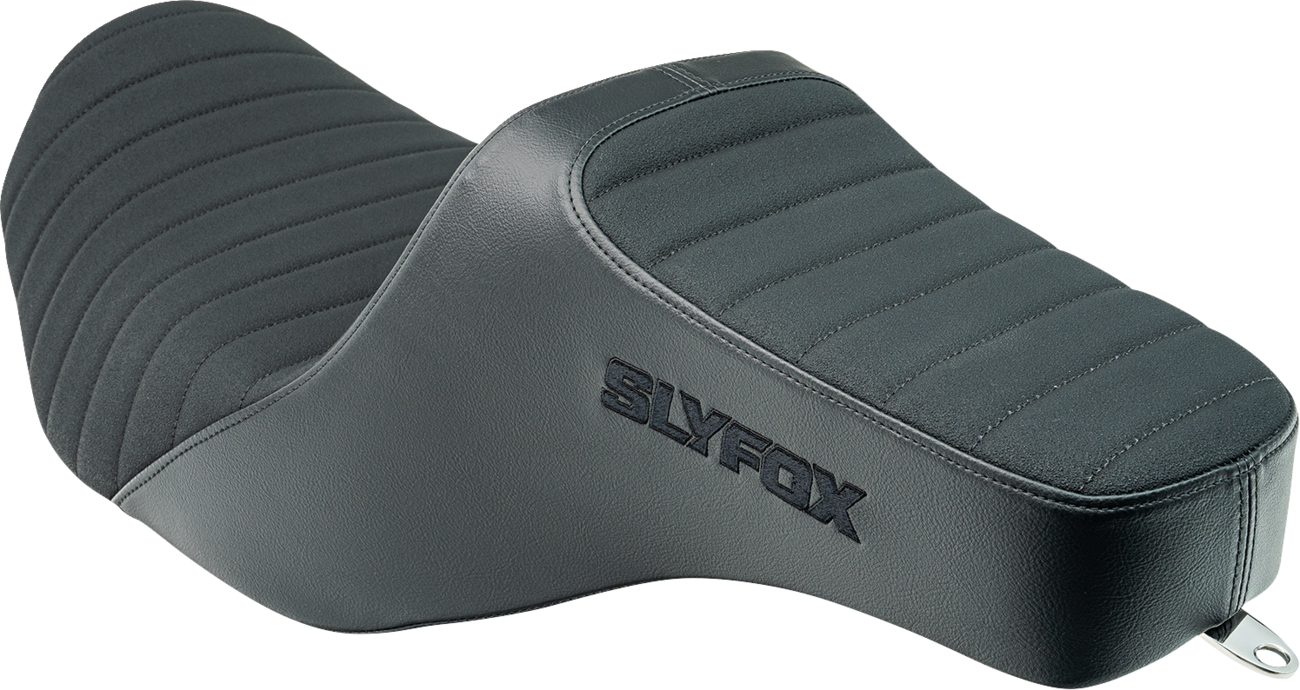 SLYFOX High Noon Seat - Vinyl - Classic Stitch - Black Logo - FLH/FLT '23-'24 4704A-SlyFox — image 3