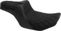 SLYFOX High Noon Seat - Double Diamond - Black Logo - Black Stitch - FLH/FLT '23-'25 4704C-SlyFox — image 1