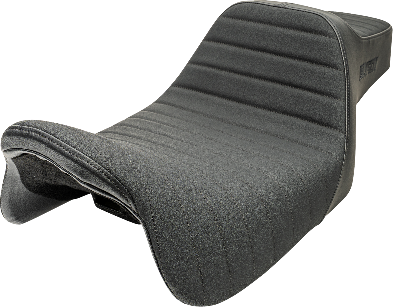 SLYFOX Highnoon Seat - Vinyl - Classic Stitch - Black Logo - FLH/FLT '08-'24 4710A-SlyFox — image 2