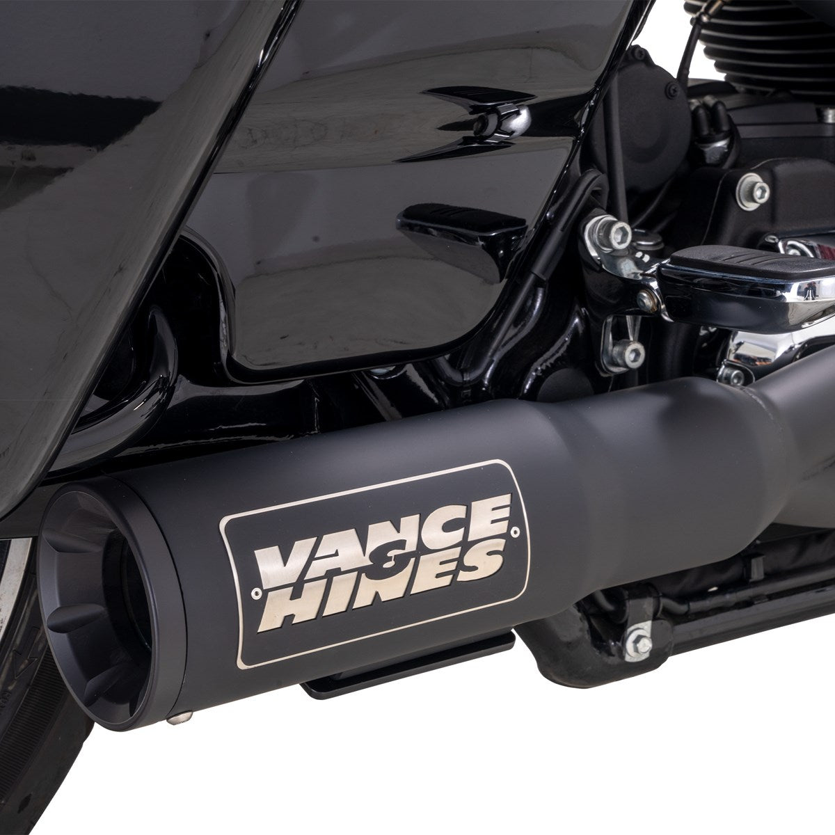 Vance & Hines Hi-Output RR – Stainless Black – 47321-22 — manufacturer image 2