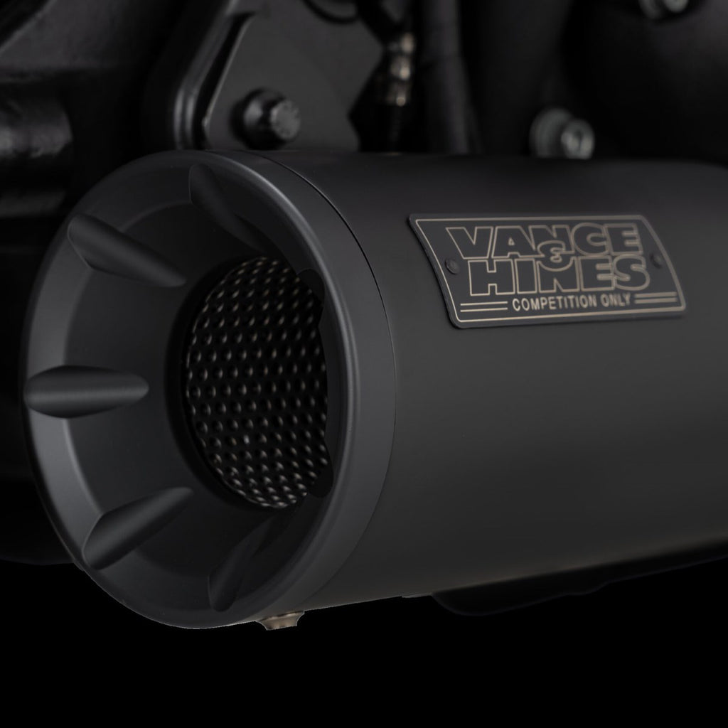 Vance & Hines Stainless 2-1 Hi-Output – Stainless Black – 47331 — manufacturer image 1