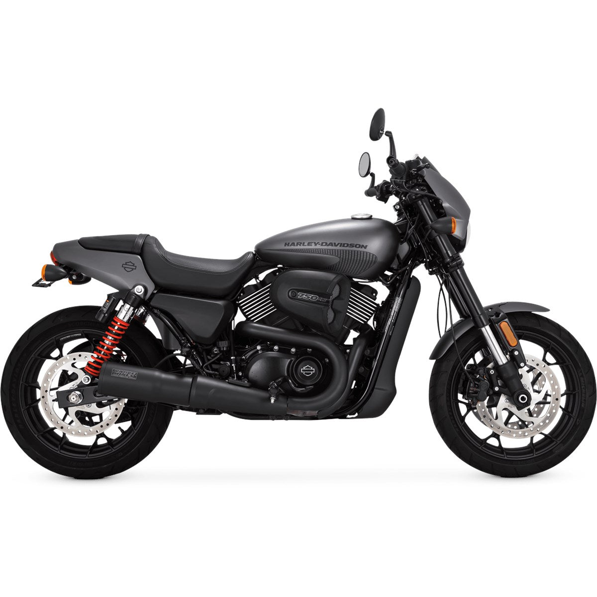Vance & Hines Hi-Output Slip-on - Street – Black – 47943 — manufacturer image 3