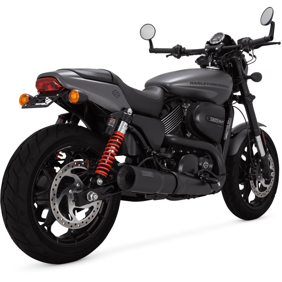 Vance & Hines Hi-Output Slip-on - Street – Black – 47943 — manufacturer image 4