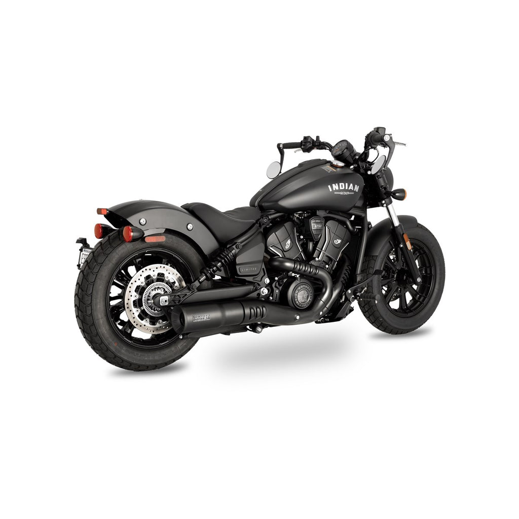 Vance & Hines Hi-Output Slip-on - Scout – Black – 48627 — manufacturer image 1