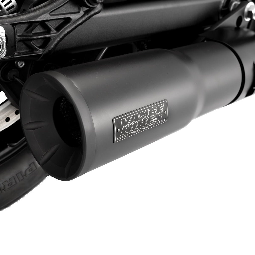 Vance & Hines Hi-Output Slip-on - Scout – Black – 48627 — manufacturer image 4