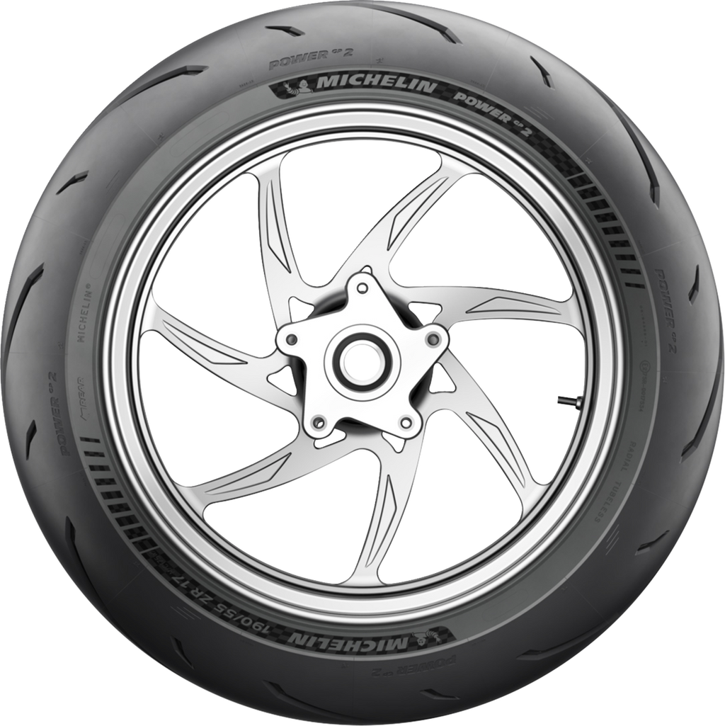 MICHELIN Tire - Power GP2 - Rear - 180/55ZR17 - (73W) 48652 — image 3