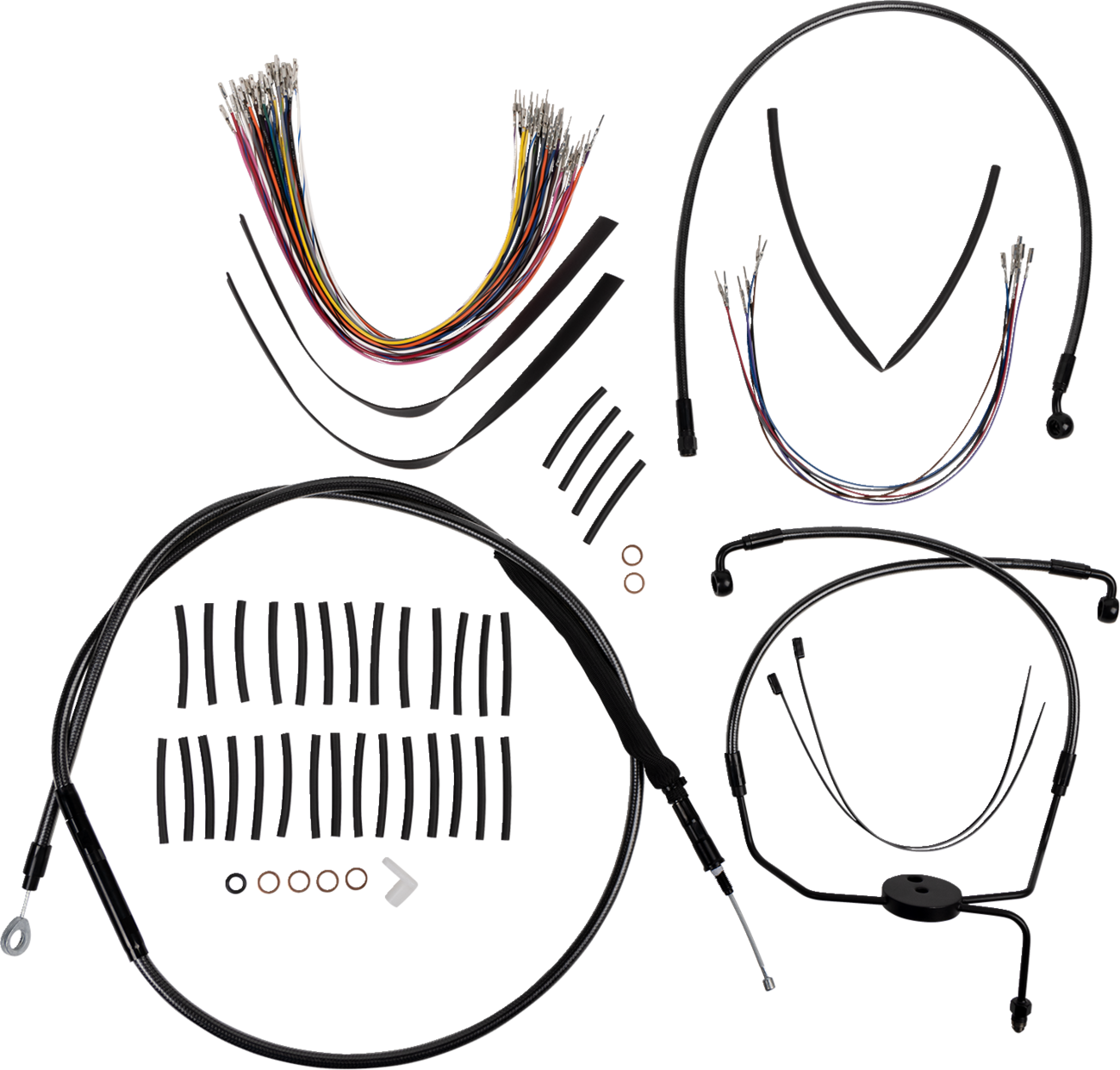 MAGNUM SHIELDING 1-1/4" Viking Handlebar Installation Kit - 12" - Black Pearl™ 48830-412 — image 1