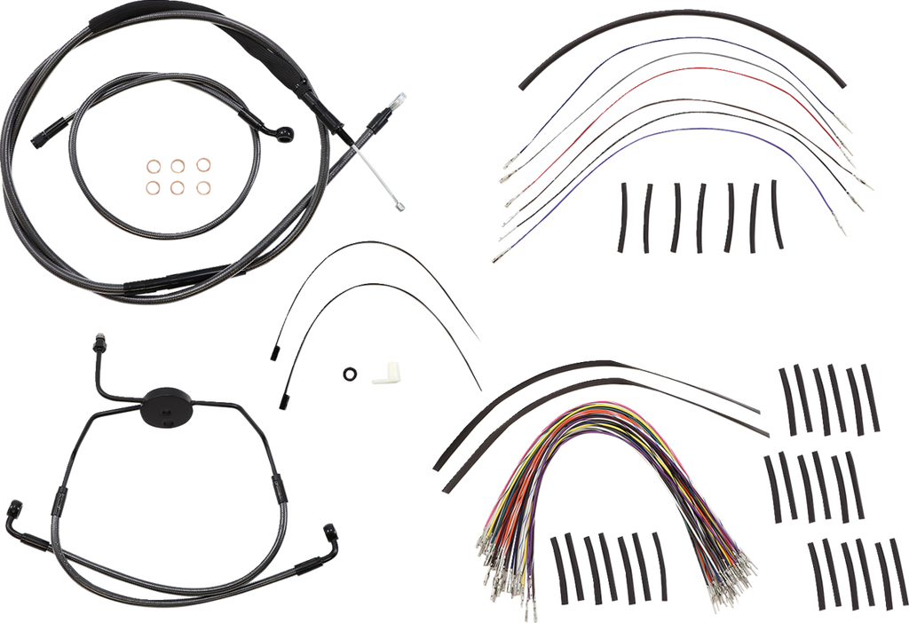 MAGNUM SHIELDING 1-1/4" Viking Handlebar Installation Kit - 14" - Black Pearl™ 48830-414 — image 3