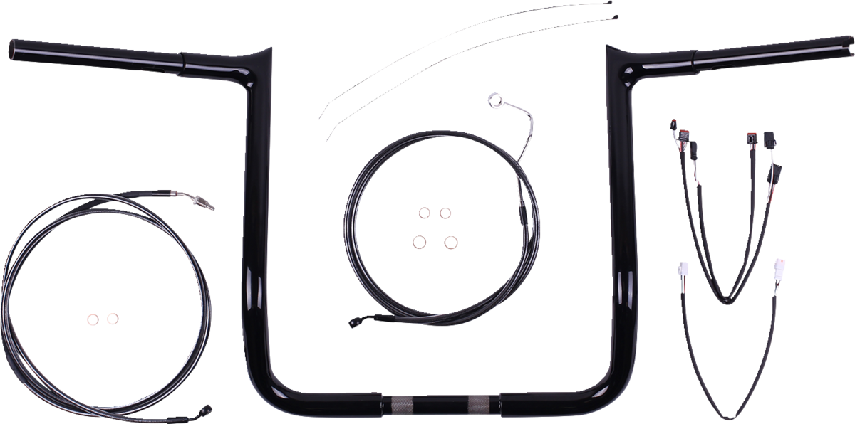 MAGNUM SHIELDING Viking Warrior Handlebar Kit - 12" - Black Pearl™ 48887-712 — image 4