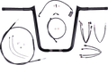 MAGNUM SHIELDING 1-1/4" Viking Handlebar Installation Kit - 14" - Black Pearl™ 48894-314 — image 1