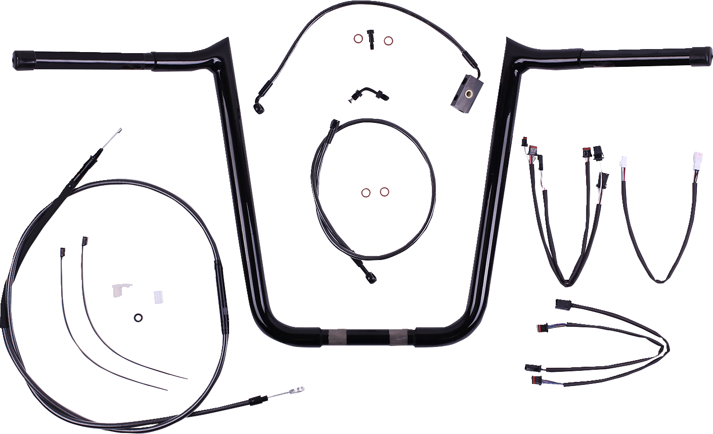 MAGNUM SHIELDING 1-1/4" Viking Handlebar Installation Kit - 14" - Black Pearl™ 48894-314 — image 1