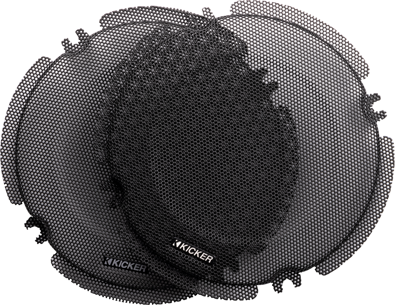 KICKER Speaker Grill - Tour-Pak - Black - '14-'24 FLHT/FLHX/FLTR 48HDTPG — image 1