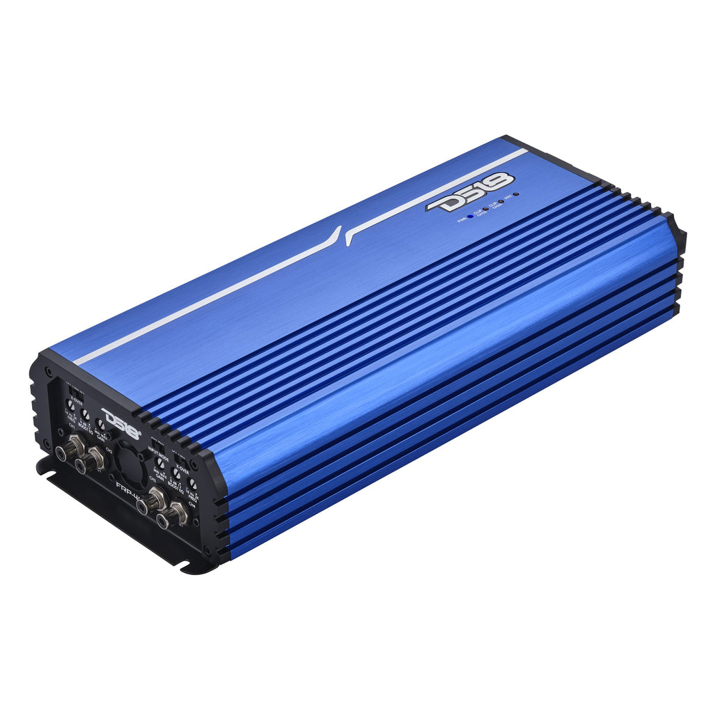DS18 FRP-4K4/BL Compact 4-Channel Full-Range Class-D Amplifier | 4000W RMS - Blue — image 5