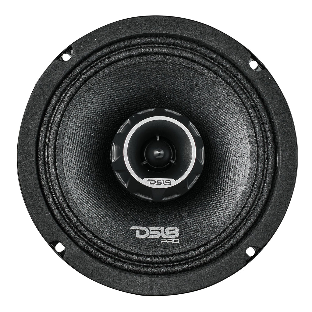 DS18 PRO-ZT6 PRO-ZT 6.5" Coaxial Mid-Range Loudspeaker with Water-Resistant Cone Built-in Bullet Tweeter and Grill | 225W RMS 4-Ohm — image 5