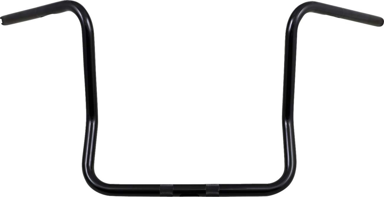 MAGNUM SHIELDING 1" Handlebar - Bagger - 12" Rise - Black 4HB-0612 — image 1