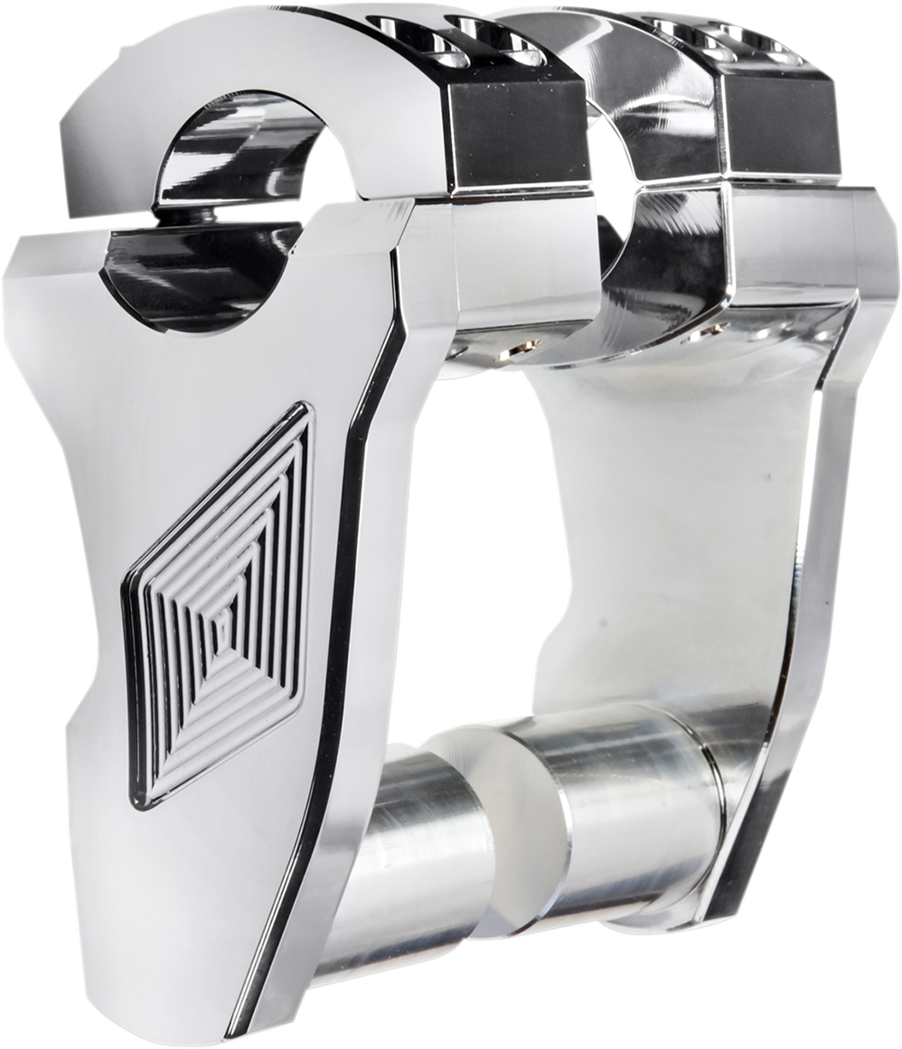 ROX SPEED FX Patriot Series Pivoting Handlebar Risers - 2" - Black 4R-P2RX-01 — image 2