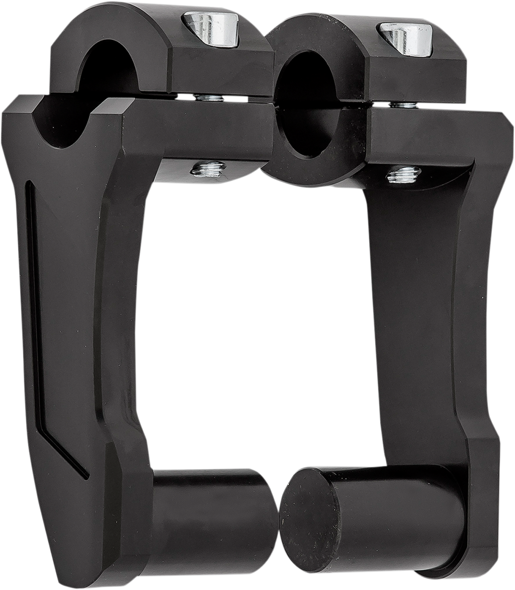 ROX SPEED FX Patriot Series Pivoting Handlebar Risers - 4" - Black 4R-P4RX-01 — image 1