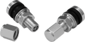 SHOW CHROME Valve Stem - Straight - 1-3/16" - Pair 5-801 — image 1