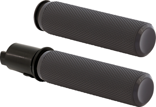 ARLEN NESS Knurled Grips - TBW - Black 500-050 — image 1