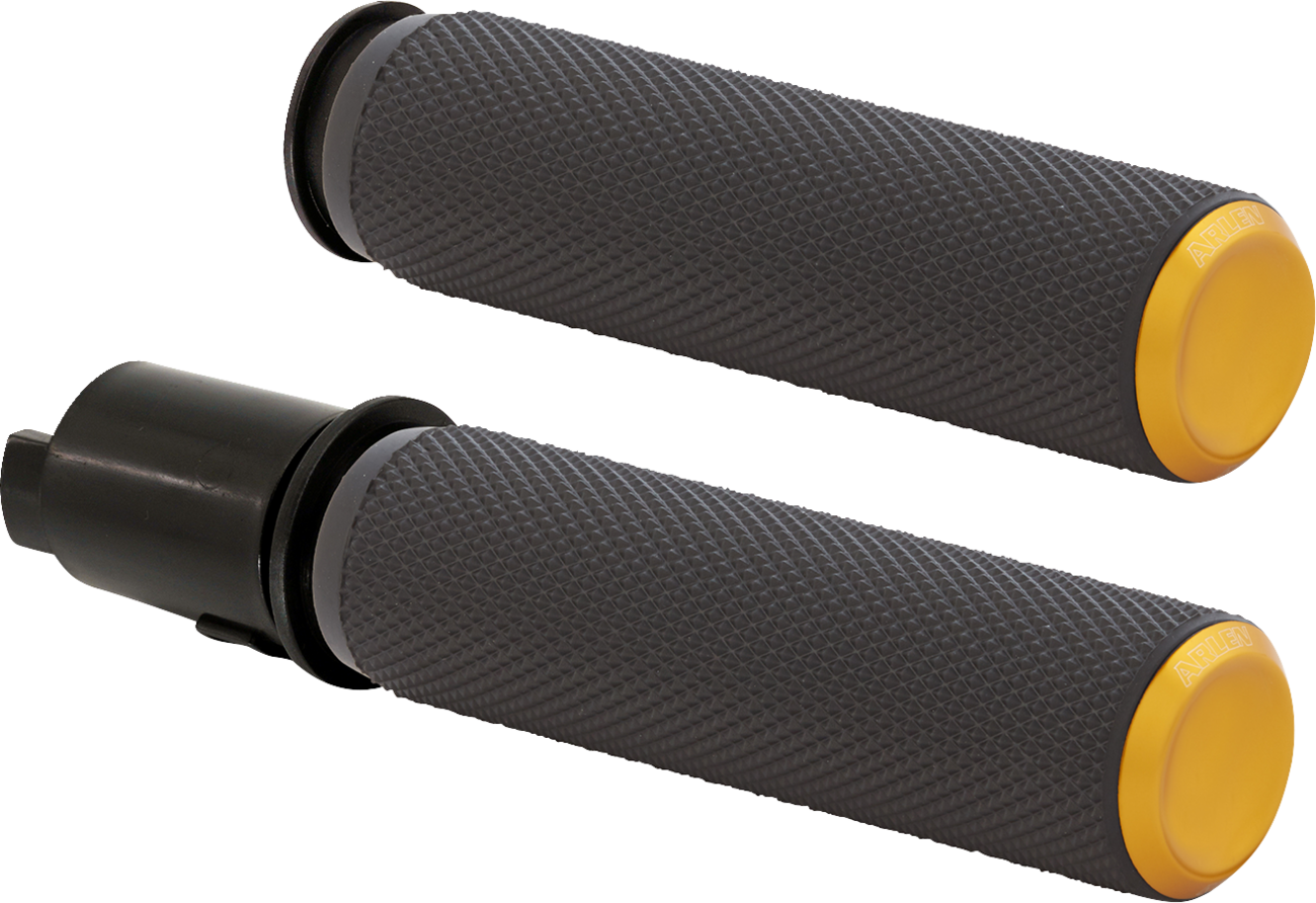 ARLEN NESS Knurled Grips - TBW - Gold 500-054 — image 1