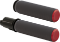 ARLEN NESS Knurled Grips - TBW - Red 500-055 — image 1