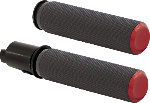 ARLEN NESS Knurled Grips - TBW - Red 500-055 — image 1