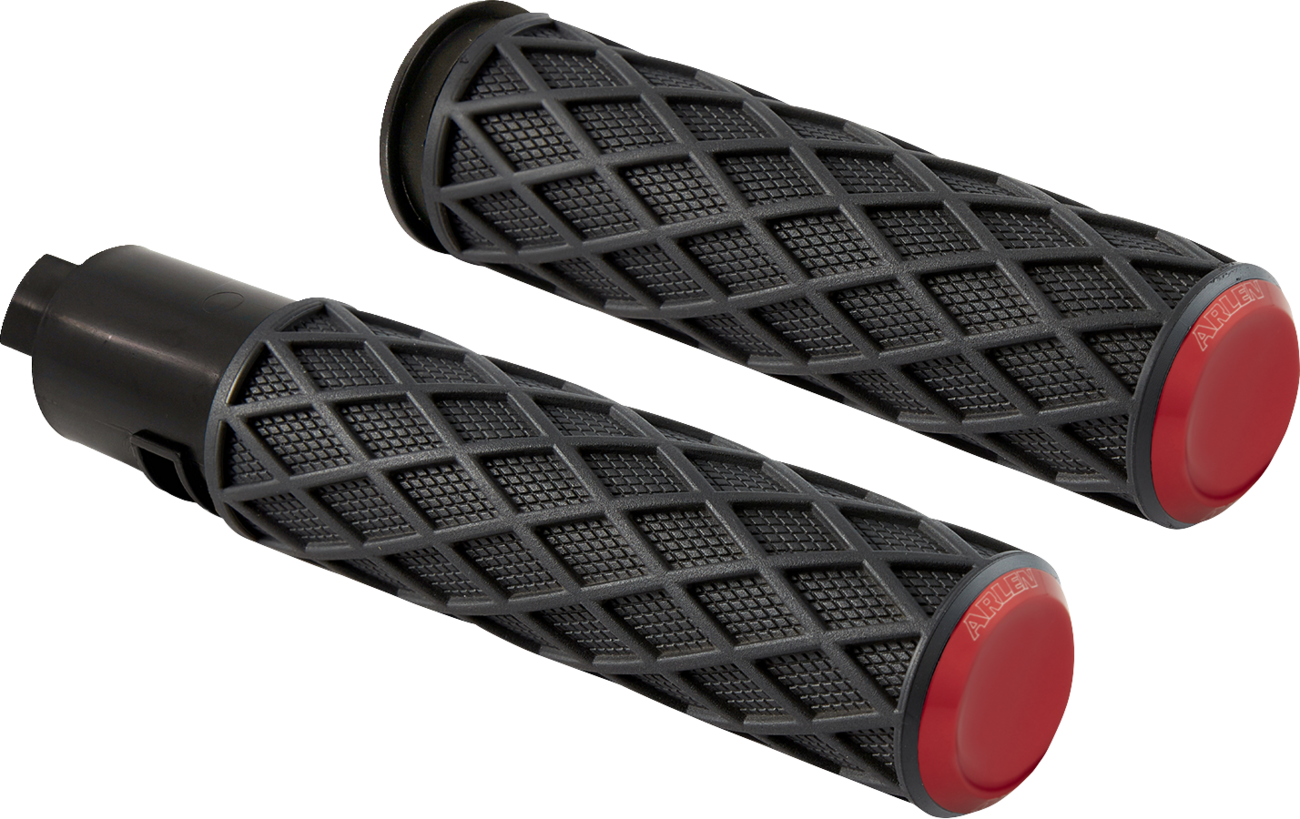 ARLEN NESS Diamond Grips - TBW - Red 500-061 — image 1