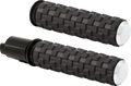 ARLEN NESS Air Trax Grips - TBW - Chrome 500-067 — image 1