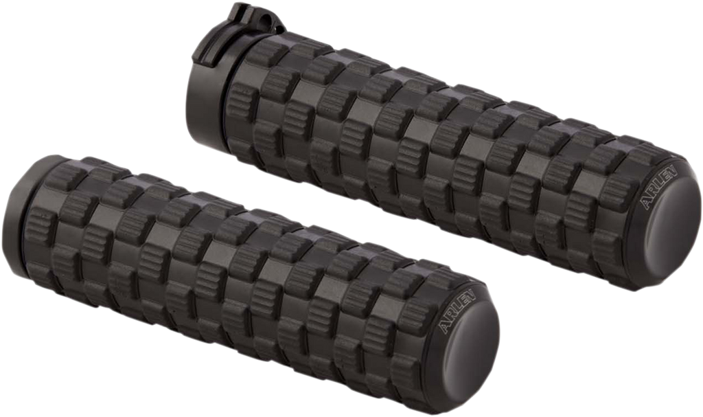 ARLEN NESS Air Trax Grips - TBW - Chrome 500-067 — image 2