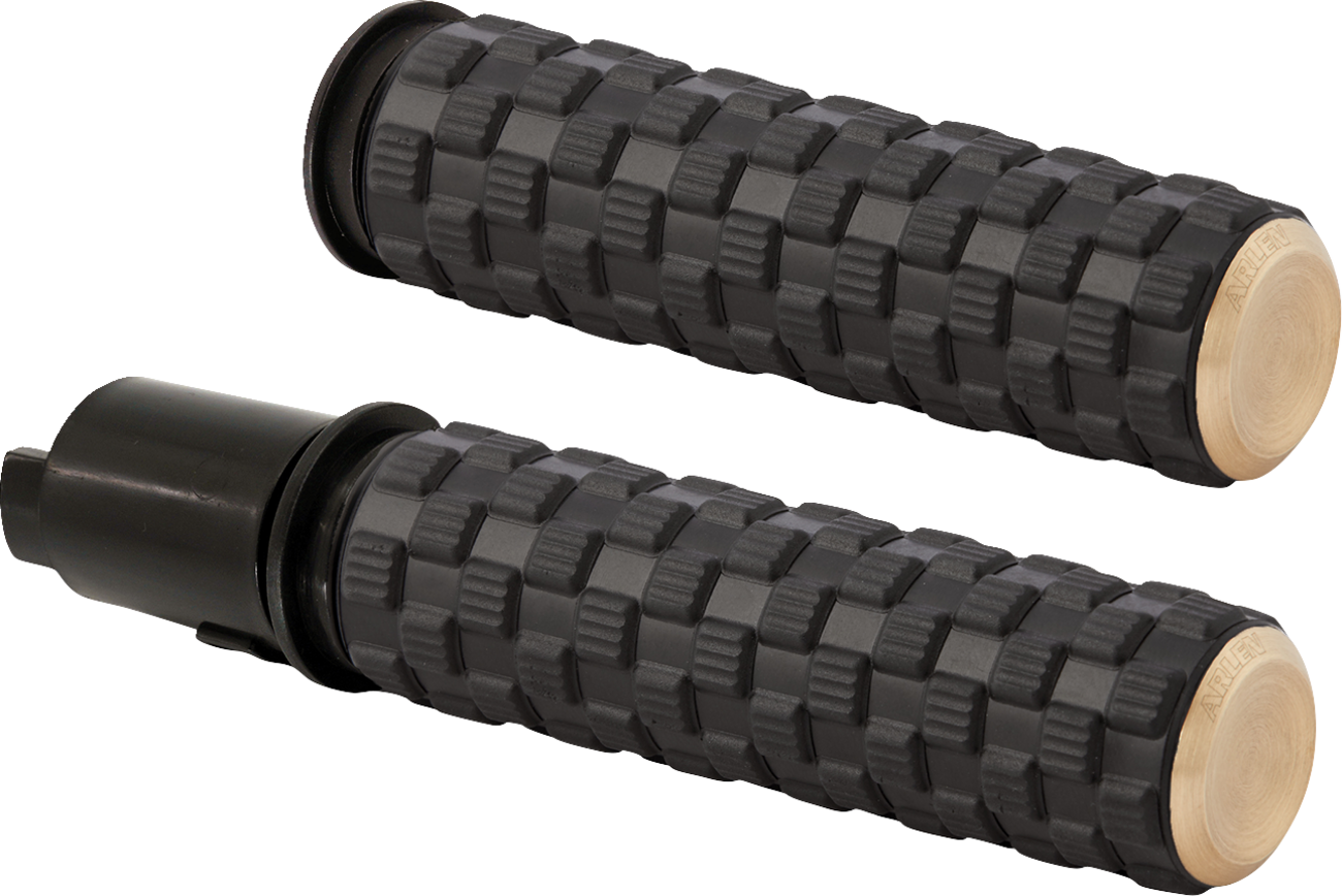 ARLEN NESS Air Trax Grips - TBW - Brass 500-068 — image 1