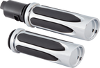 ARLEN NESS Deep Cut Comfort Series Grips - TBW - Chrome 500-070 — image 1