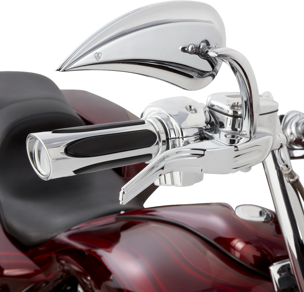 ARLEN NESS Deep Cut Comfort Series Grips - TBW - Chrome 500-070 — image 2