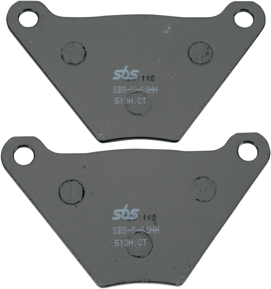 SBS Carbon Tech Brake Pads - Harley-Davidson 513H.CT — image 1