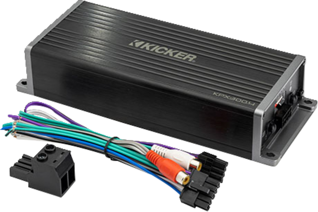 KICKER Amplifier - 75 W x 4 - Weather Resistant 51KPX3004 — image 1