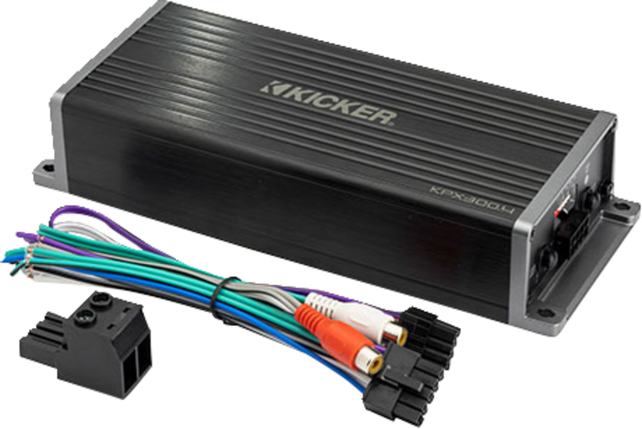 KICKER Amplifier - 75 W x 4 - Weather Resistant 51KPX3004 — image 1