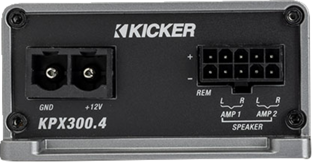 KICKER Amplifier - 75 W x 4 - Weather Resistant 51KPX3004 — image 3